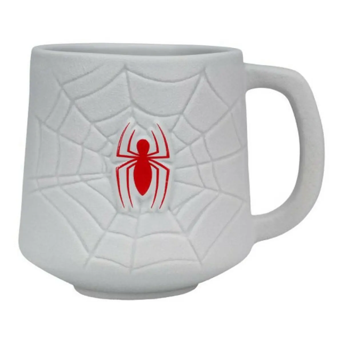 Tazza Mug Spider-Man PP11689MCV2 Bianco Grigio Ceramica 3D 450 ml