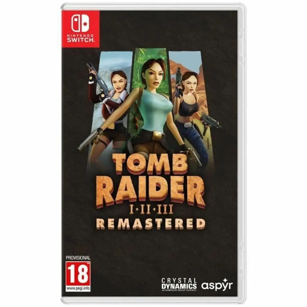 Videogioco per Switch Just For Games Tomb Raider I-III Remastered Starring Lara Croft