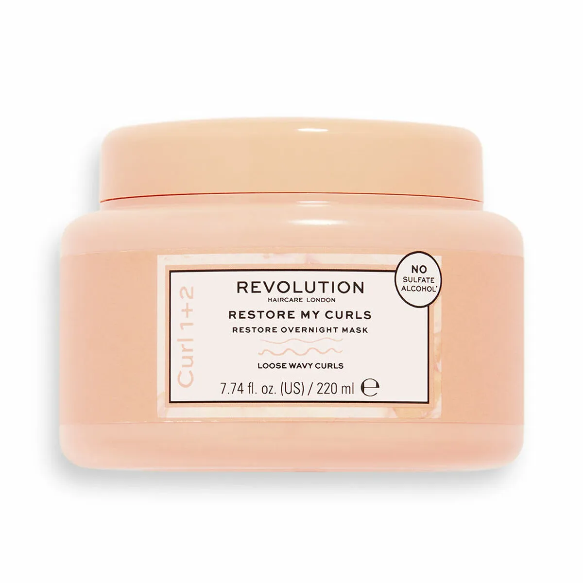 Maschera per Capelli Revolution Hair Care London Restore My Curls 220 ml