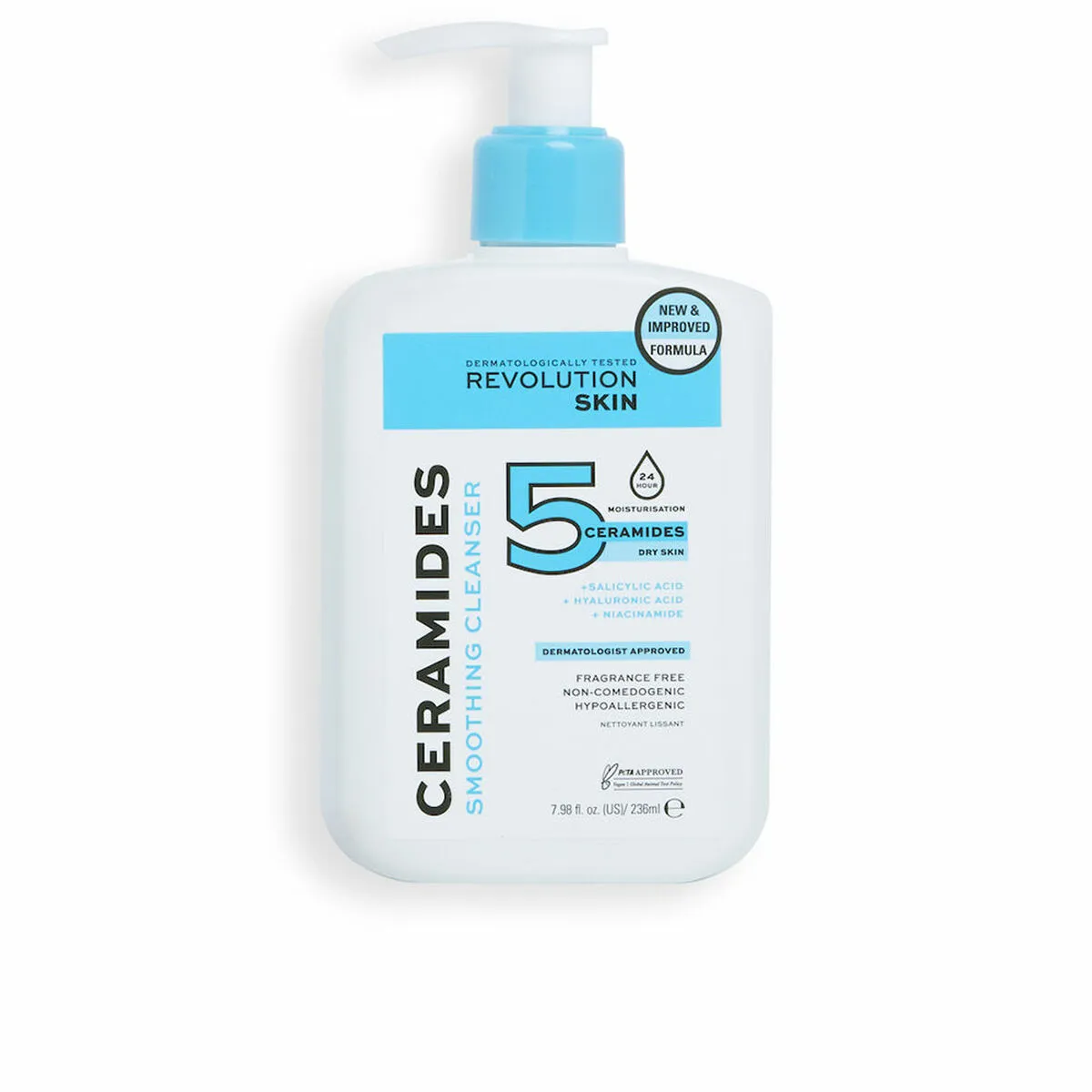 Crema Detergente Revolution Skincare Ceramides 236 ml