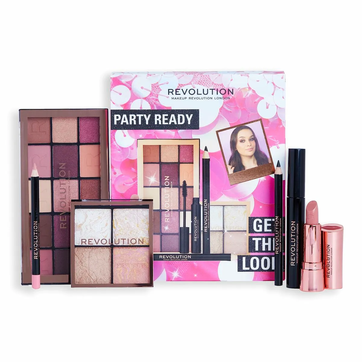 Set da Trucco Revolution Make Up Party Ready 6 Pezzi