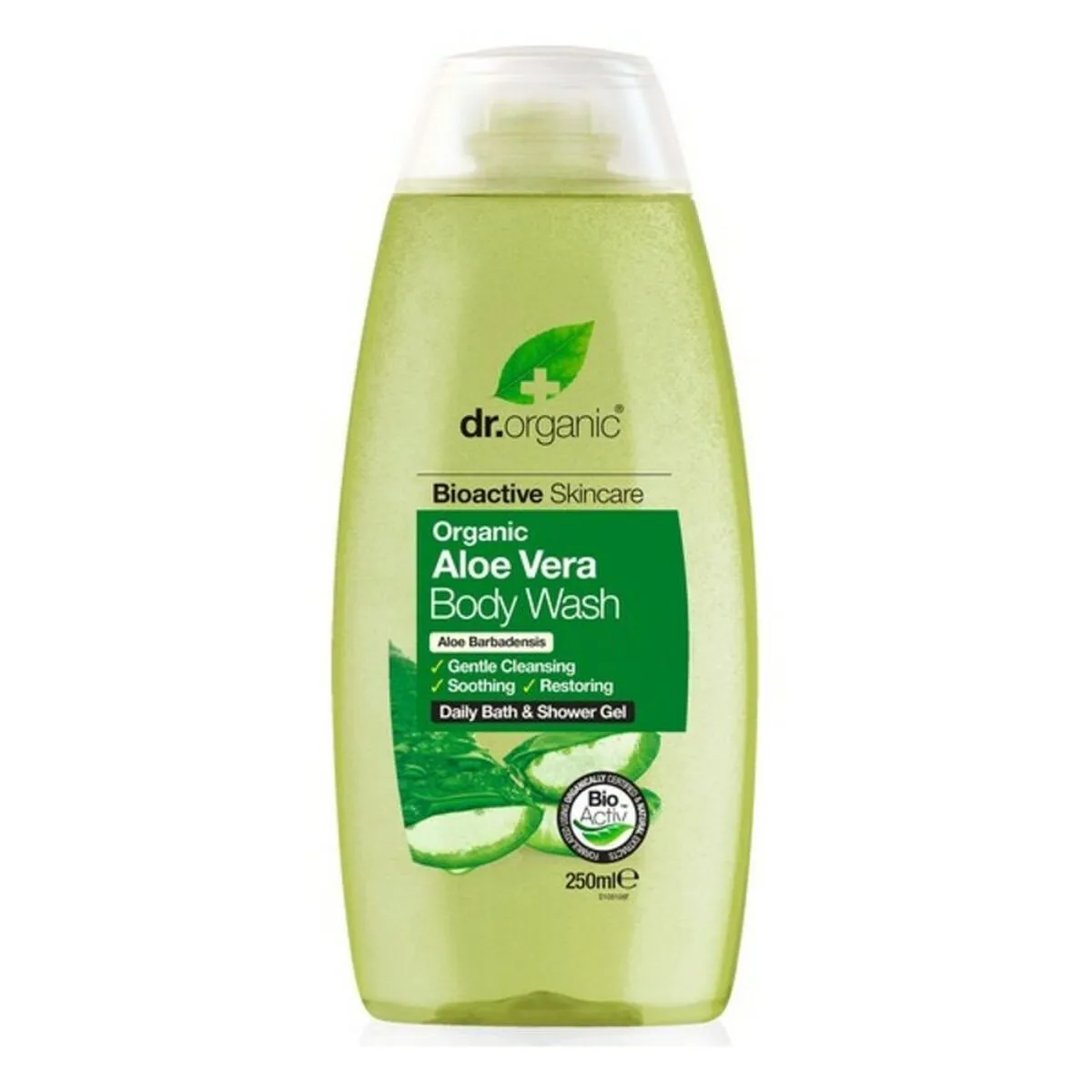 Gel Bagno Idratante Con Aloe Vera Bioactive Organic Dr.Organic DR00109 (250 ml)