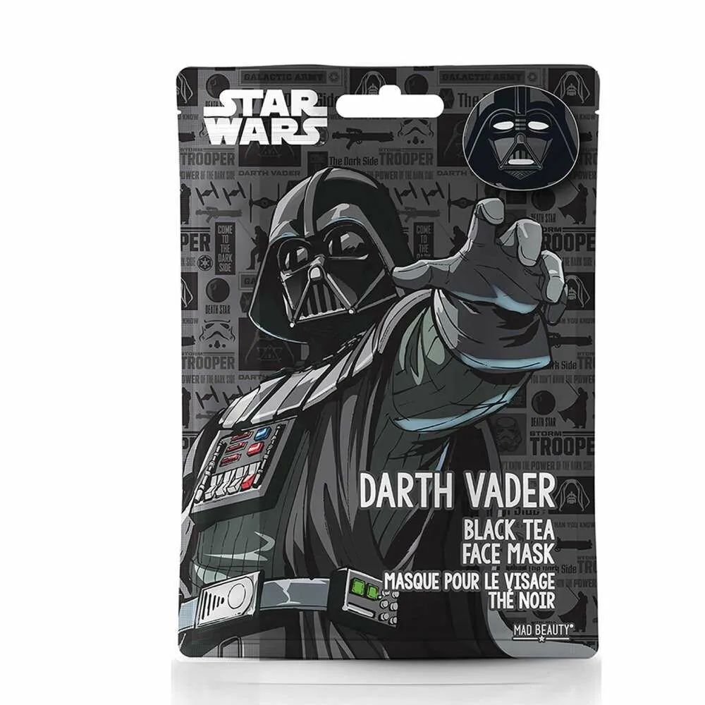 Maschera Viso Mad Beauty Star Wars Darth Vader Tè nero (25 ml)