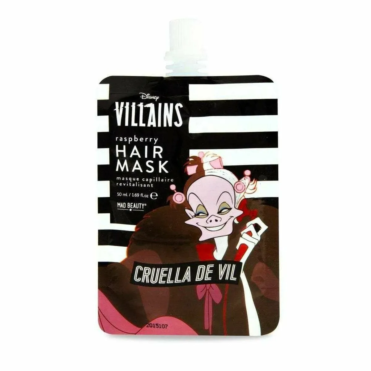 Maschera per Capelli Mad Beauty Disney Villains Cruella Revitalizzante (50 ml)