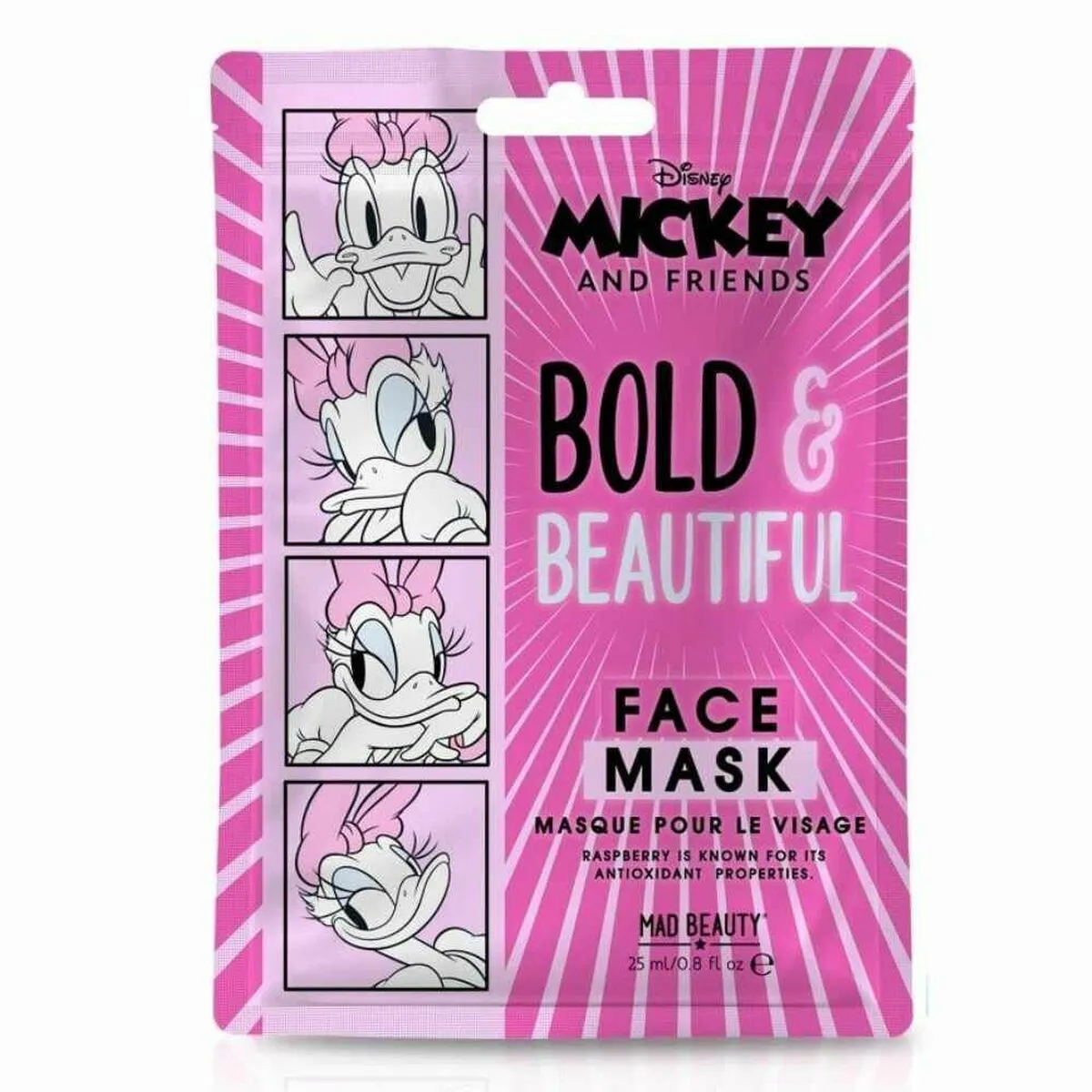 Maschera Viso Mad Beauty Disney M&F Daisy (25 ml)