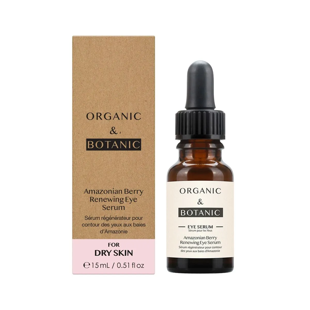 Siero Contorno Occhi Organic & Botanic Amazonian Berry (15 ml)