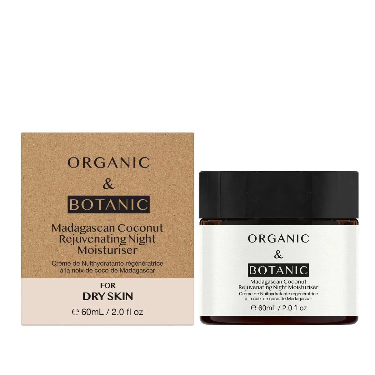 Crema Notte Antietà Organic & Botanic Madagascan Coconut (60 ml)