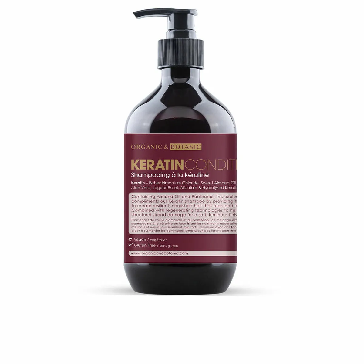 Balsamo Organic & Botanic Keratin (500 ml)