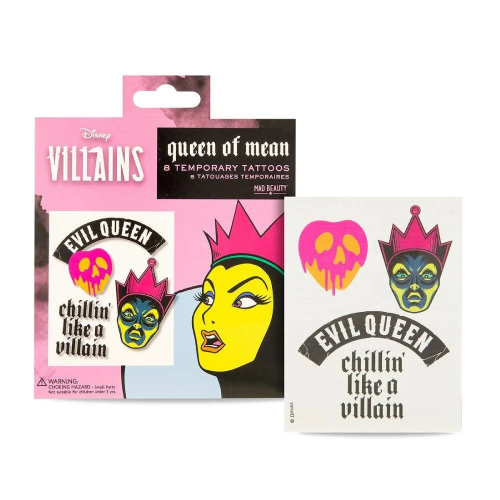 Tatuaggi Temporanei Mad Beauty Disney Villains Evil Queen