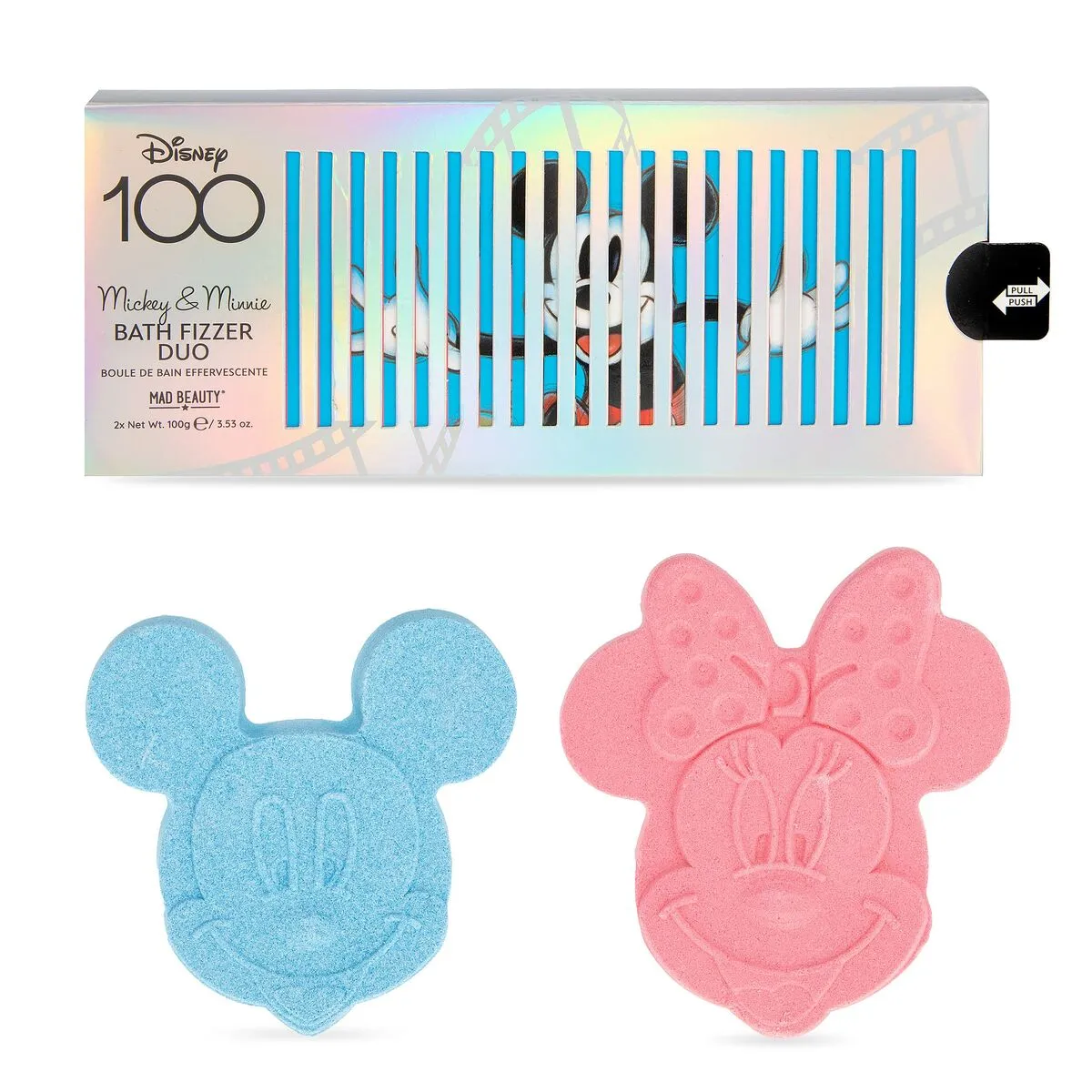 Bomba da Bagno Mad Beauty Mickey & Minnie 2 Pezzi