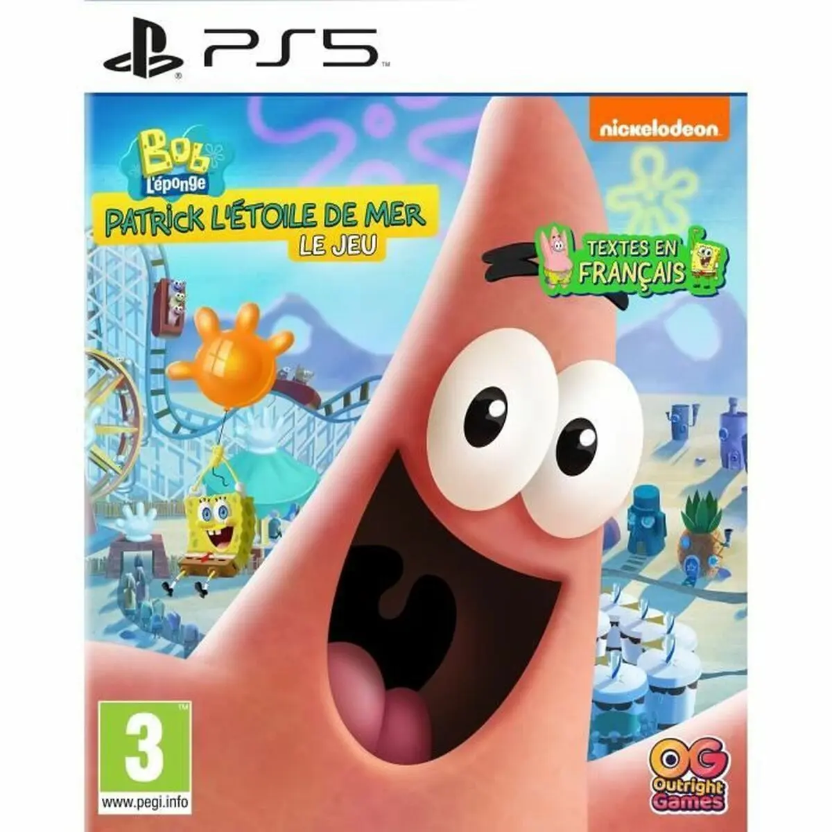 Videogioco PlayStation 5 Bandai Namco Bob L'éponge : Patrick l'Étoile de Mer