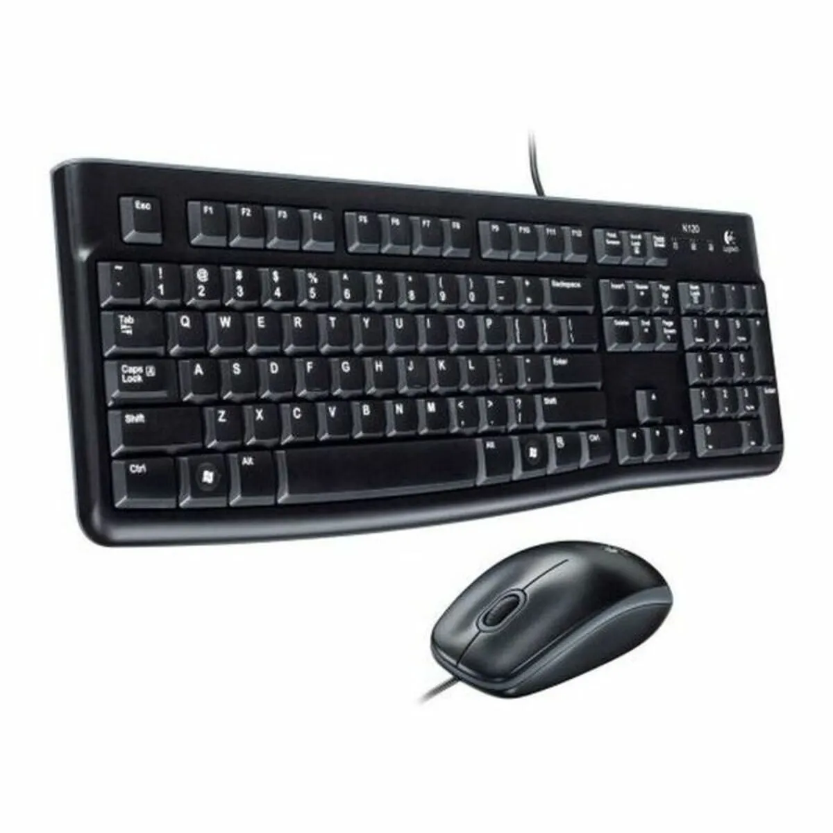 Tastiera e Mouse Ottico Logitech 920-002550 USB Nero Spagnolo Qwerty in Spagnolo