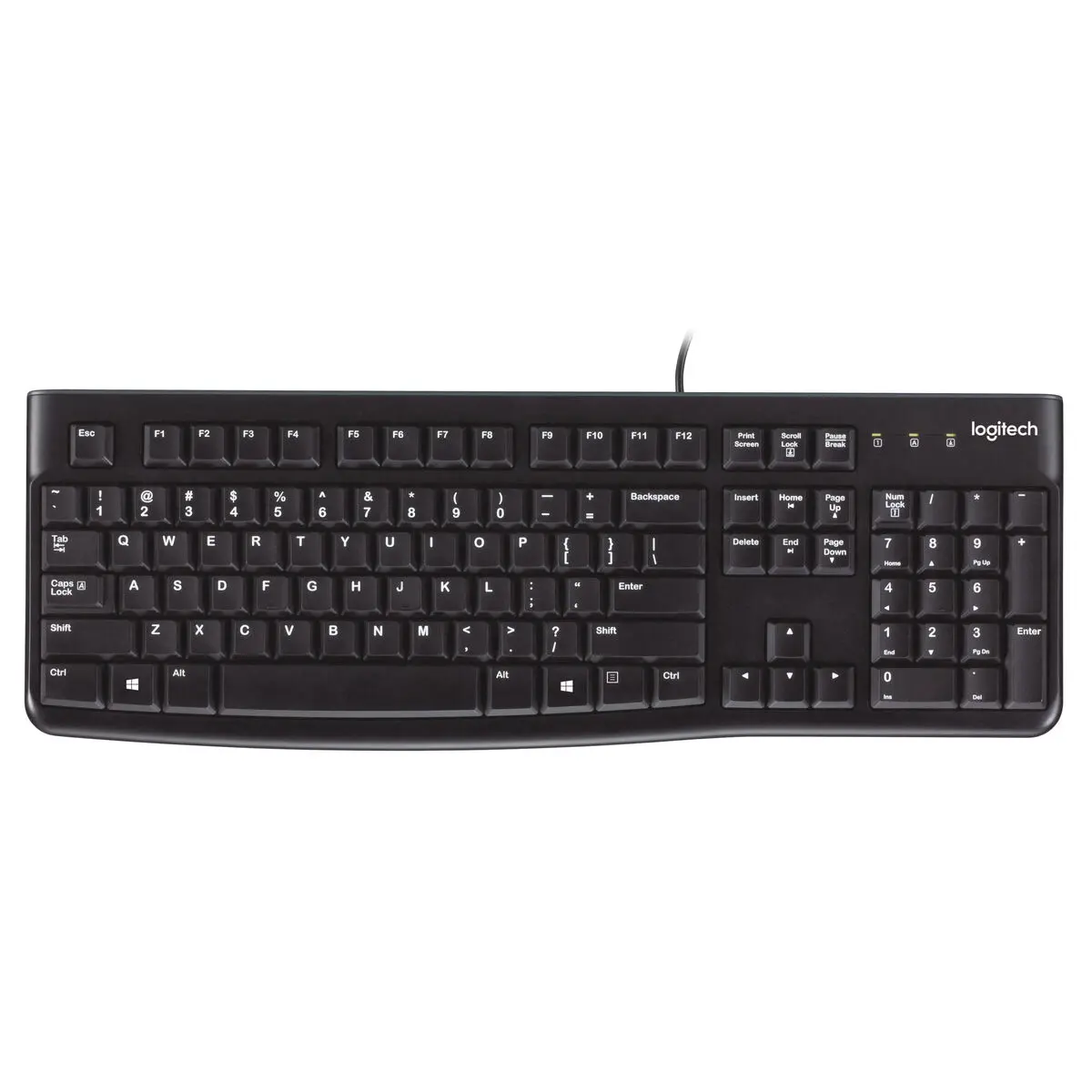 Tastiera Logitech K120 Nero Qwerty US