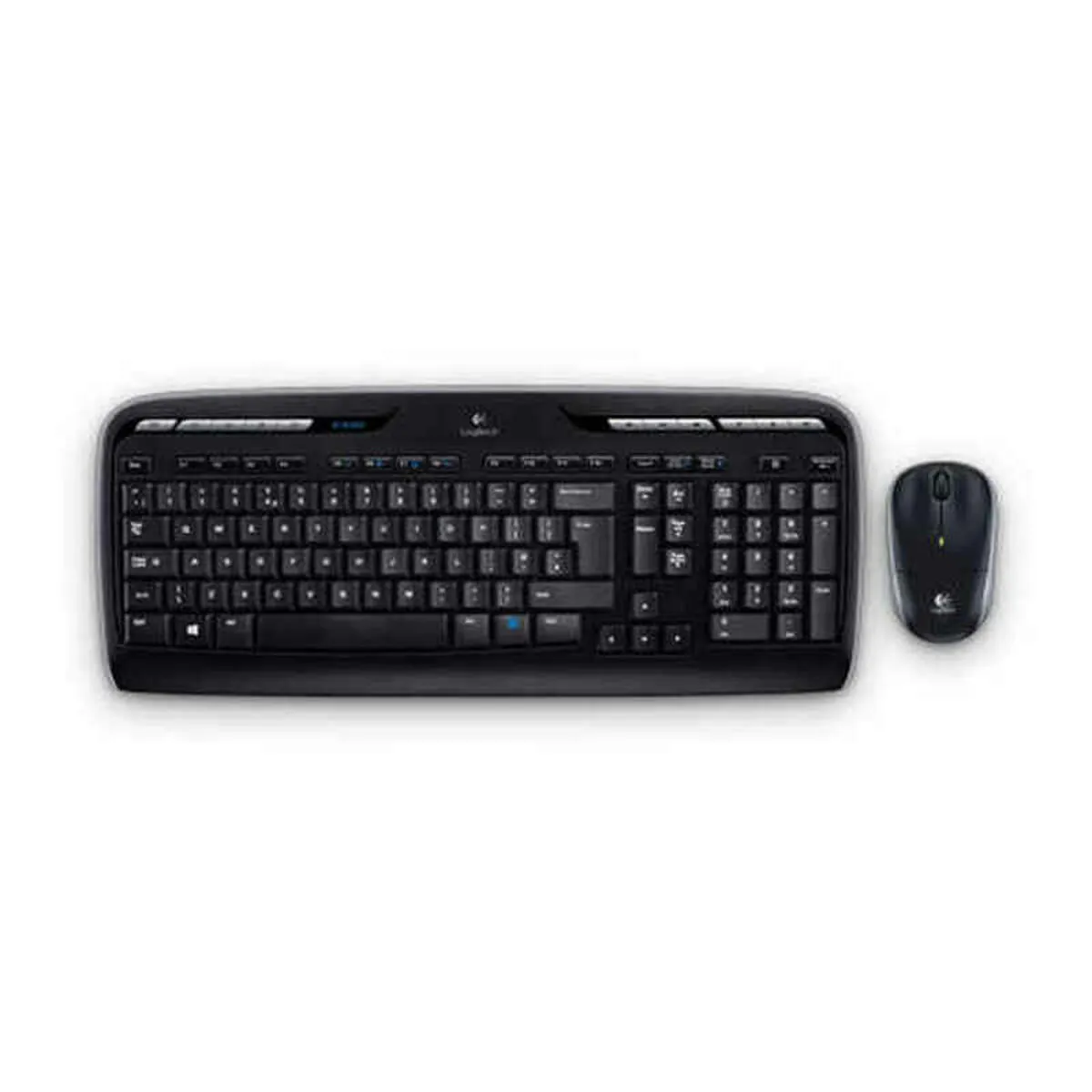 Tastiera e Mouse Wireless Logitech MK330 Nero Qwerty in Spagnolo