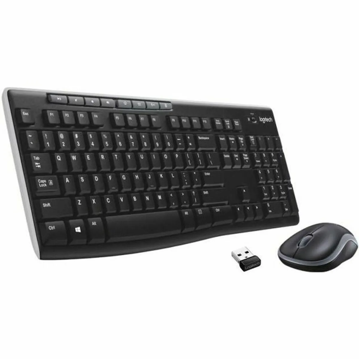 Tastiera Logitech MK270 Nero Azerty Francese