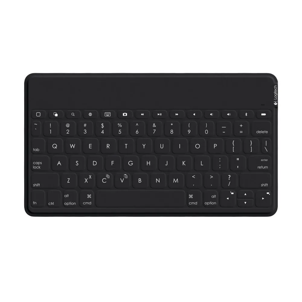 Tastiera Bluetooth con Supporto per Tablet Logitech Keys-To-Go Spagnolo Nero Qwerty in Spagnolo