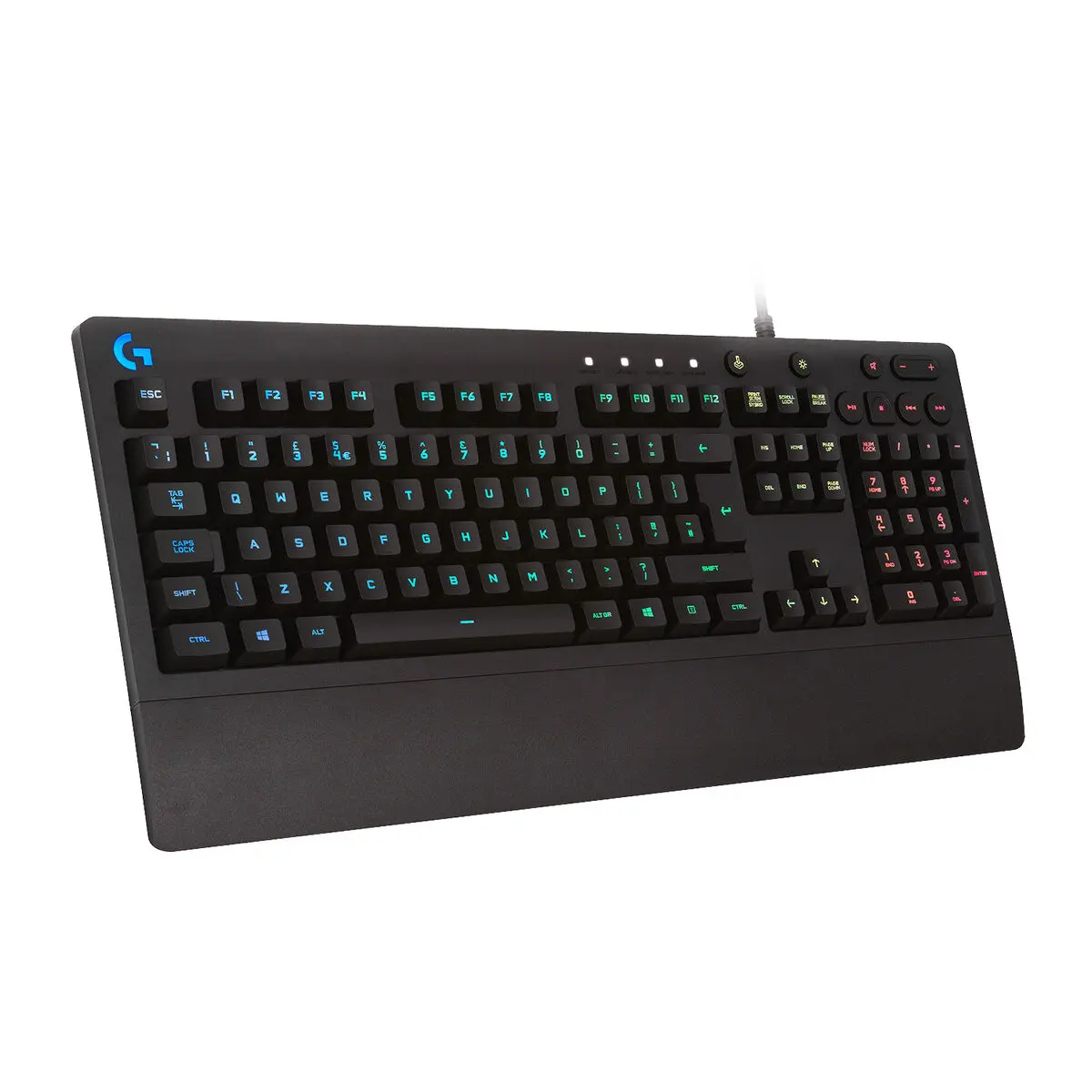 Tastiera per Giochi Logitech G213 Prodigy Nero Qwerty in Spagnolo