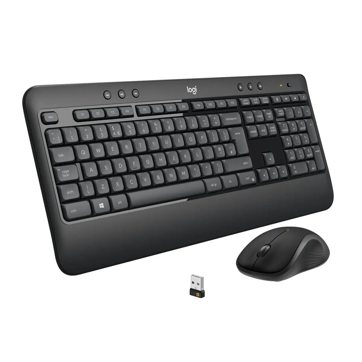 Tastiera e Mouse Logitech 920-008685 Nero Qwerty US