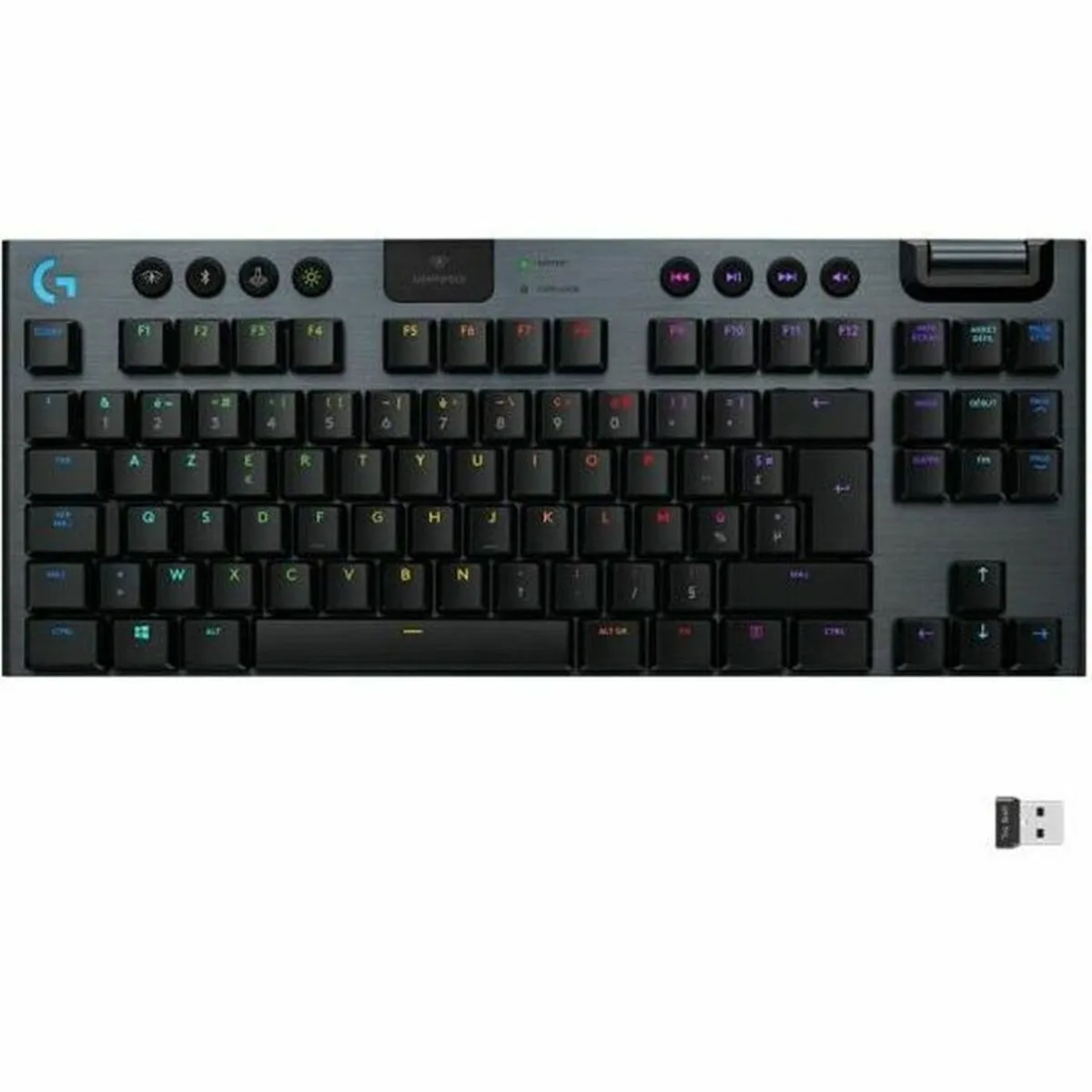 Tastiera Logitech G915 TKL AZERTY Francese Nero