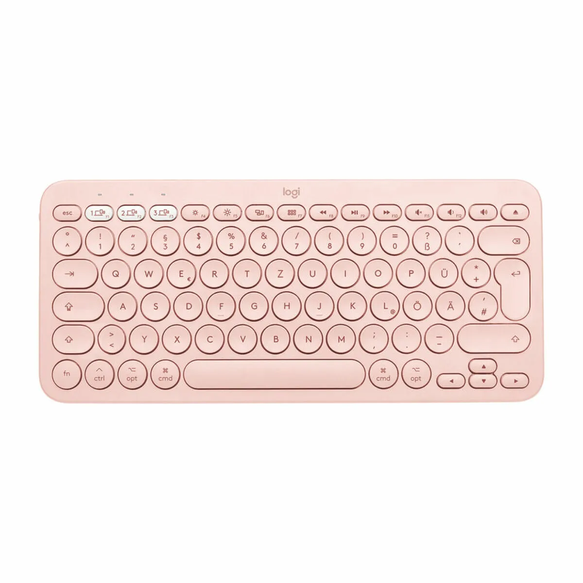 Tastiera Logitech 920-010400 Rosa Qwerty in Spagnolo