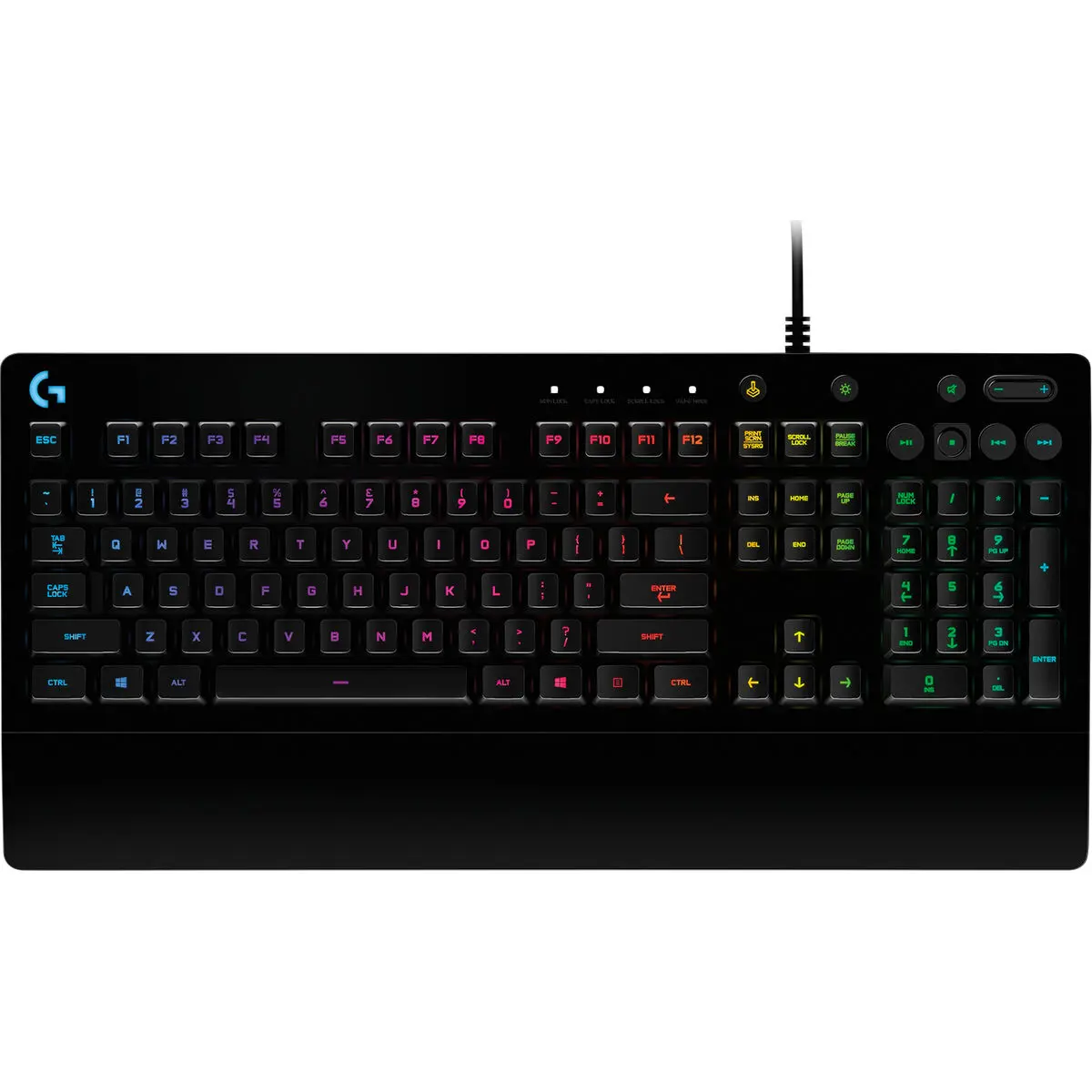 Tastiera per Giochi Logitech G213 Qwerty portoghese Nero