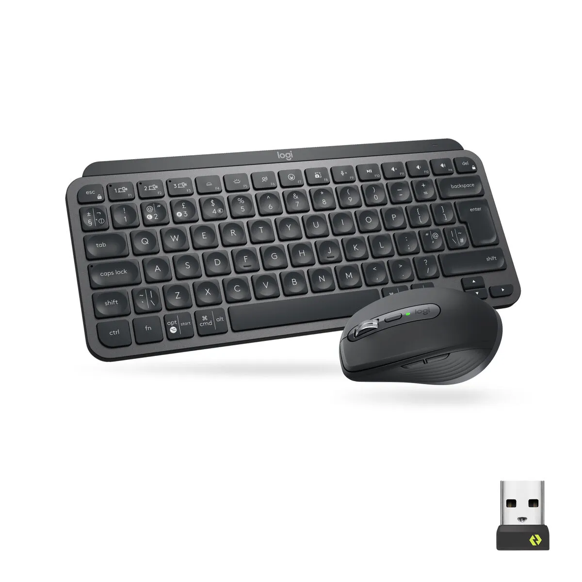 Tastiera Wireless Logitech 920-011061 Qwerty US Grafite