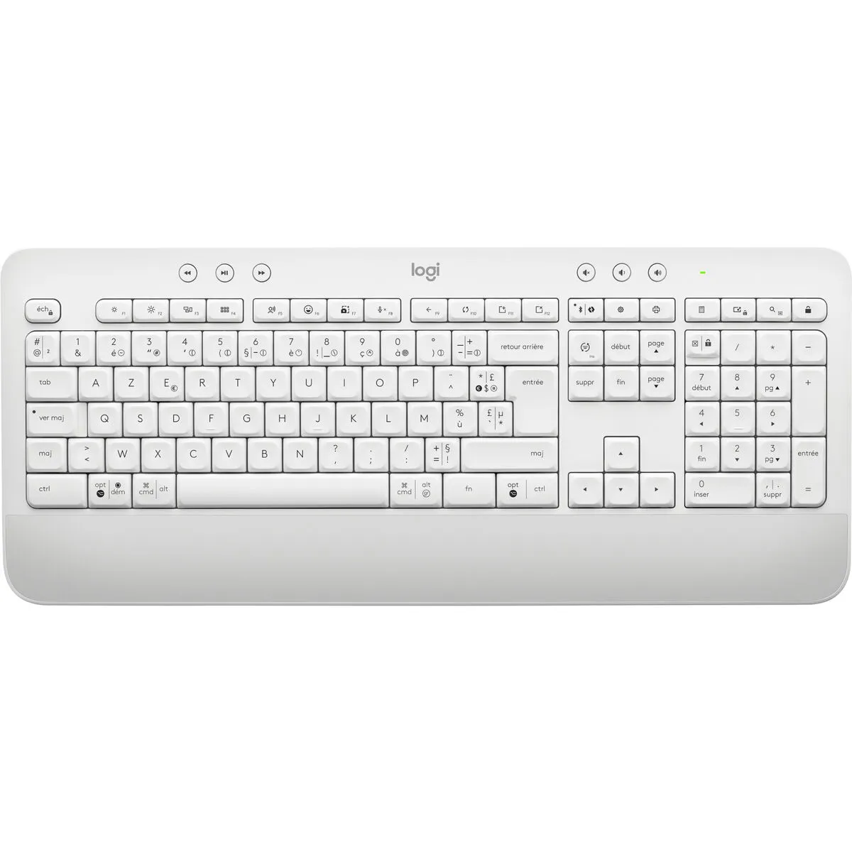 Tastiera Logitech Signature K650 AZERTY Francese Bianco