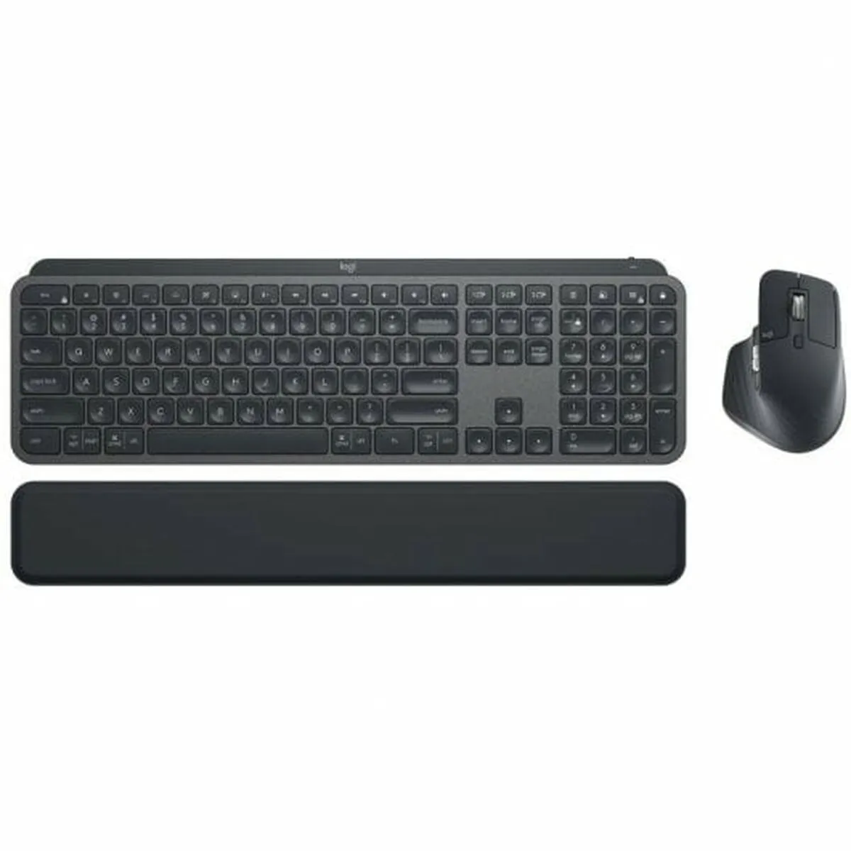 Tastiera Logitech MX Keys S Combo Qwerty in Spagnolo Nero Grigio Grafite