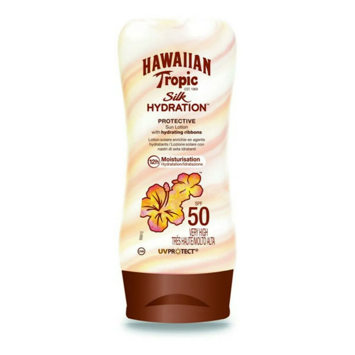 Lozione Solare Silk Hawaiian Tropic Spf 50+ (180 ml) 50 (180 ml)