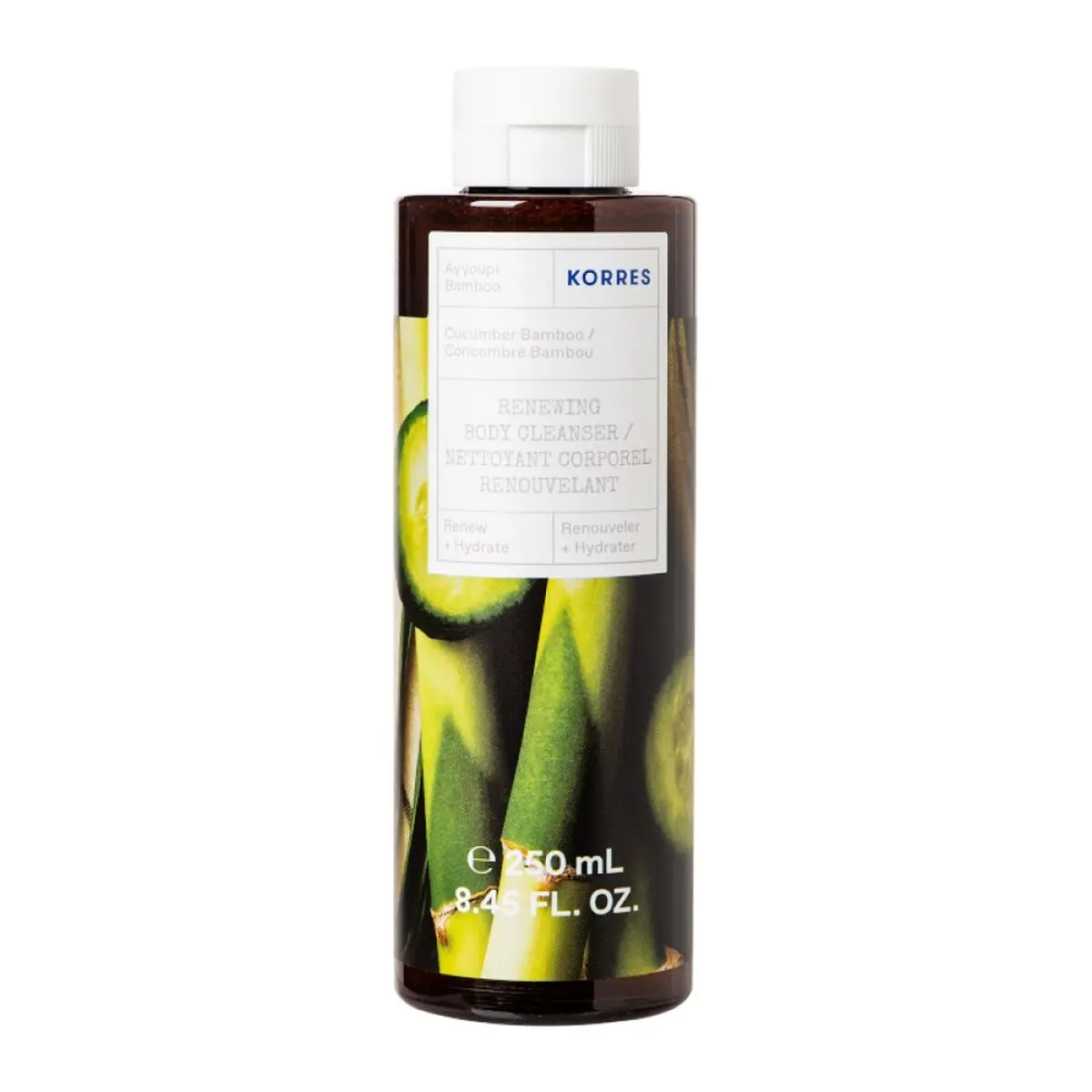 Gel Doccia Korres Cucumber Bamboo 250 ml