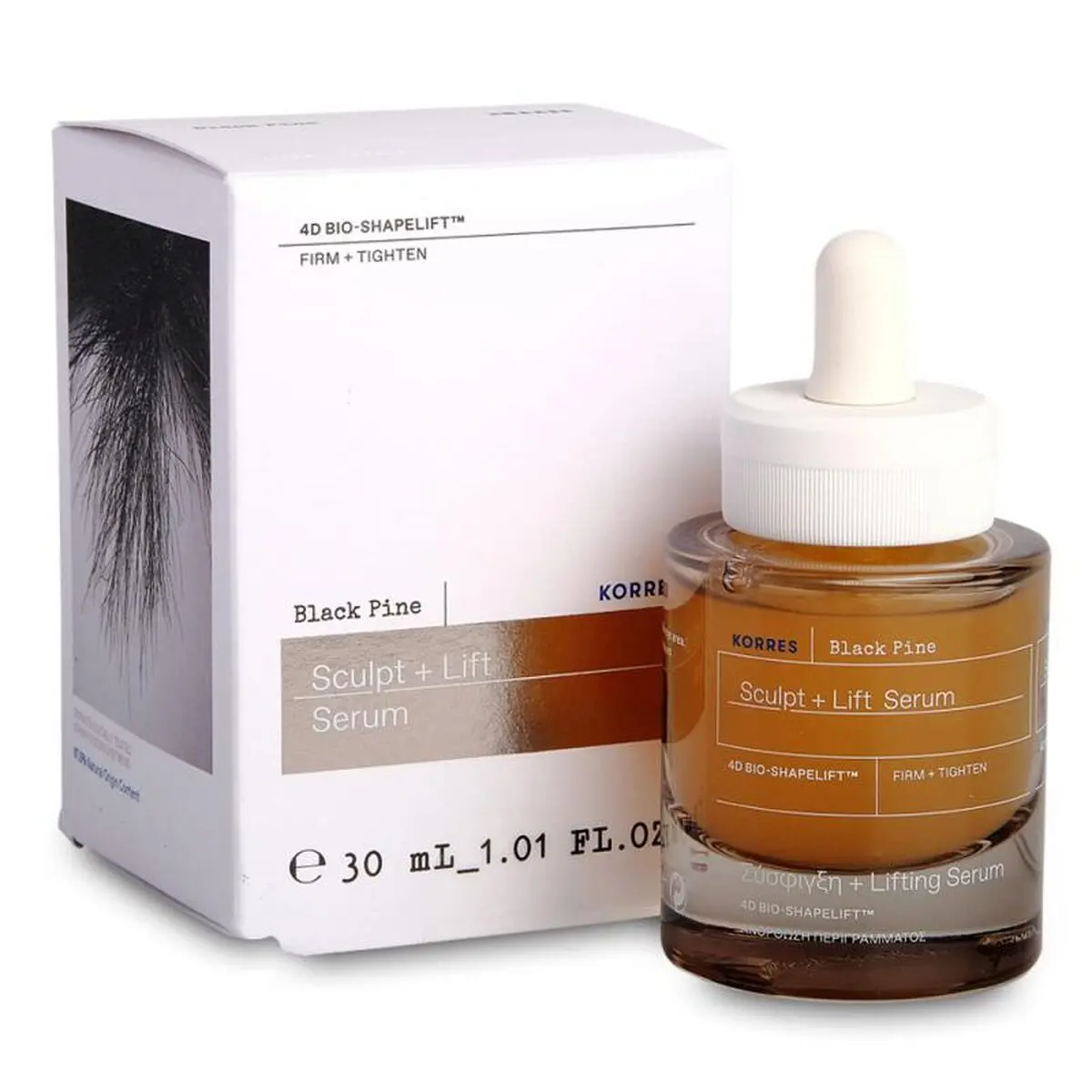 Siero Viso Korres 4D Black Pine 30 ml