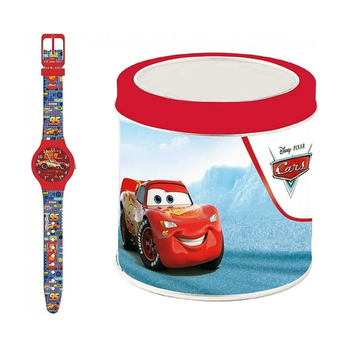 Orologio Bambini Cartoon CARS - TIN BOX ***SPECIAL OFFER*** (Ø 32 mm)