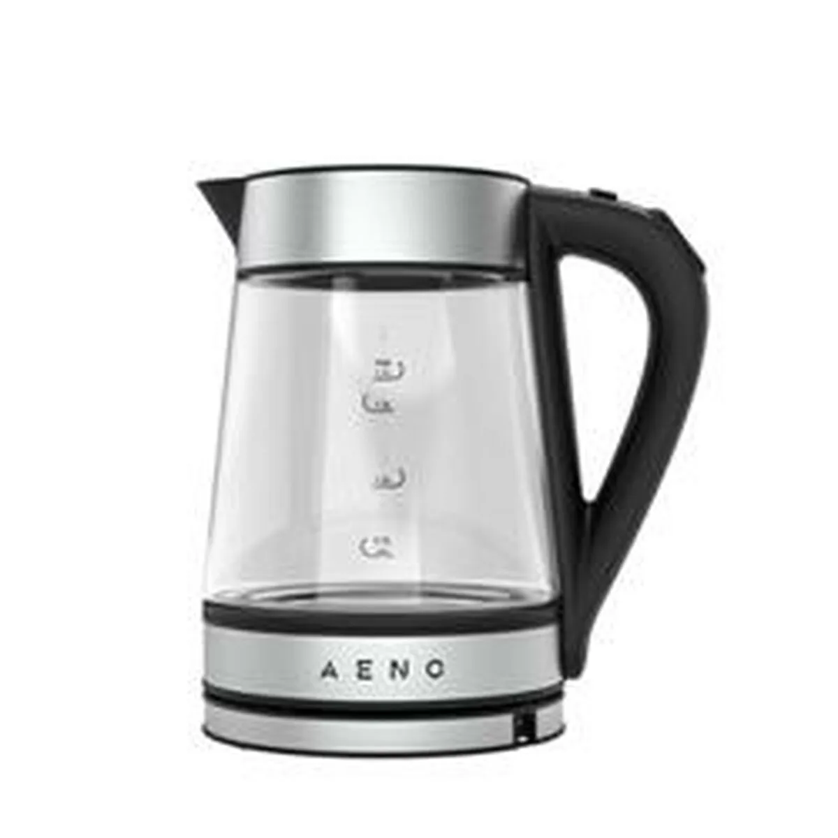 Bollitore Aeno EK1 Trasparente 1,7 L 2200 W Nero