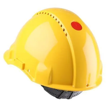 ELMETTO VENTILATO GIALLO C/UVICATOR