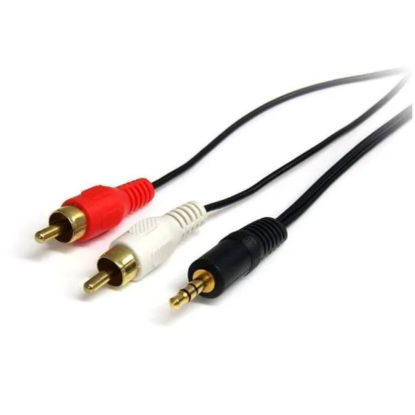 CAVO AUDIO 3 5 MM A 2X RCA