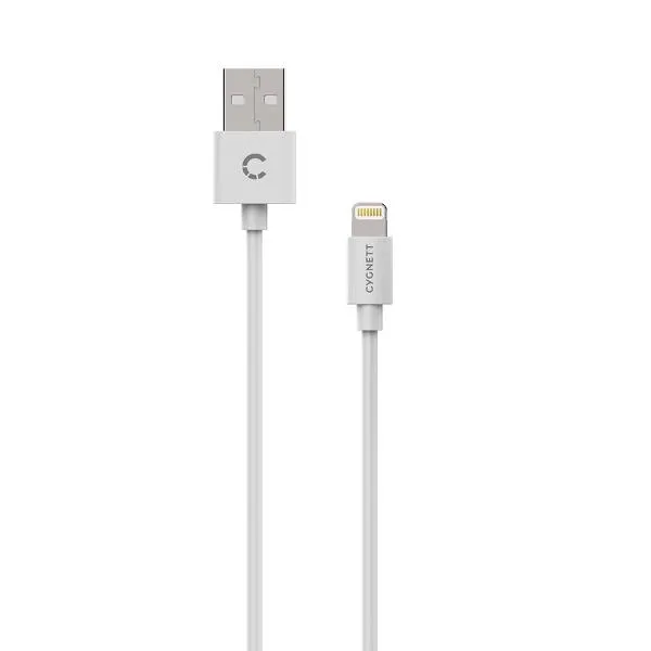 LIGHTNING TO USB-A CABLE 1MT - WH