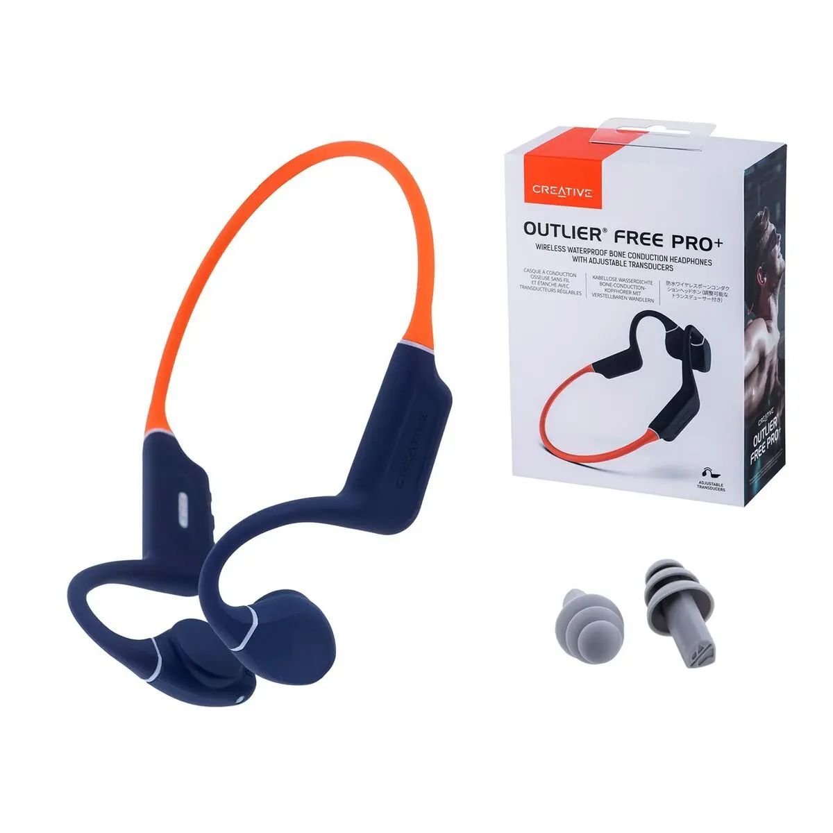 Auricolari Bluetooth Sportivi Creative Technology 51EF1081AA002 Arancio