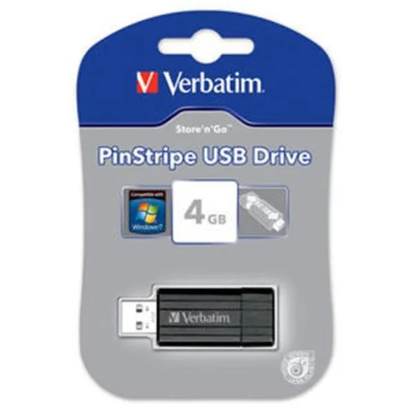 MEMORY USB - 4GB - PIN STRIPE     S