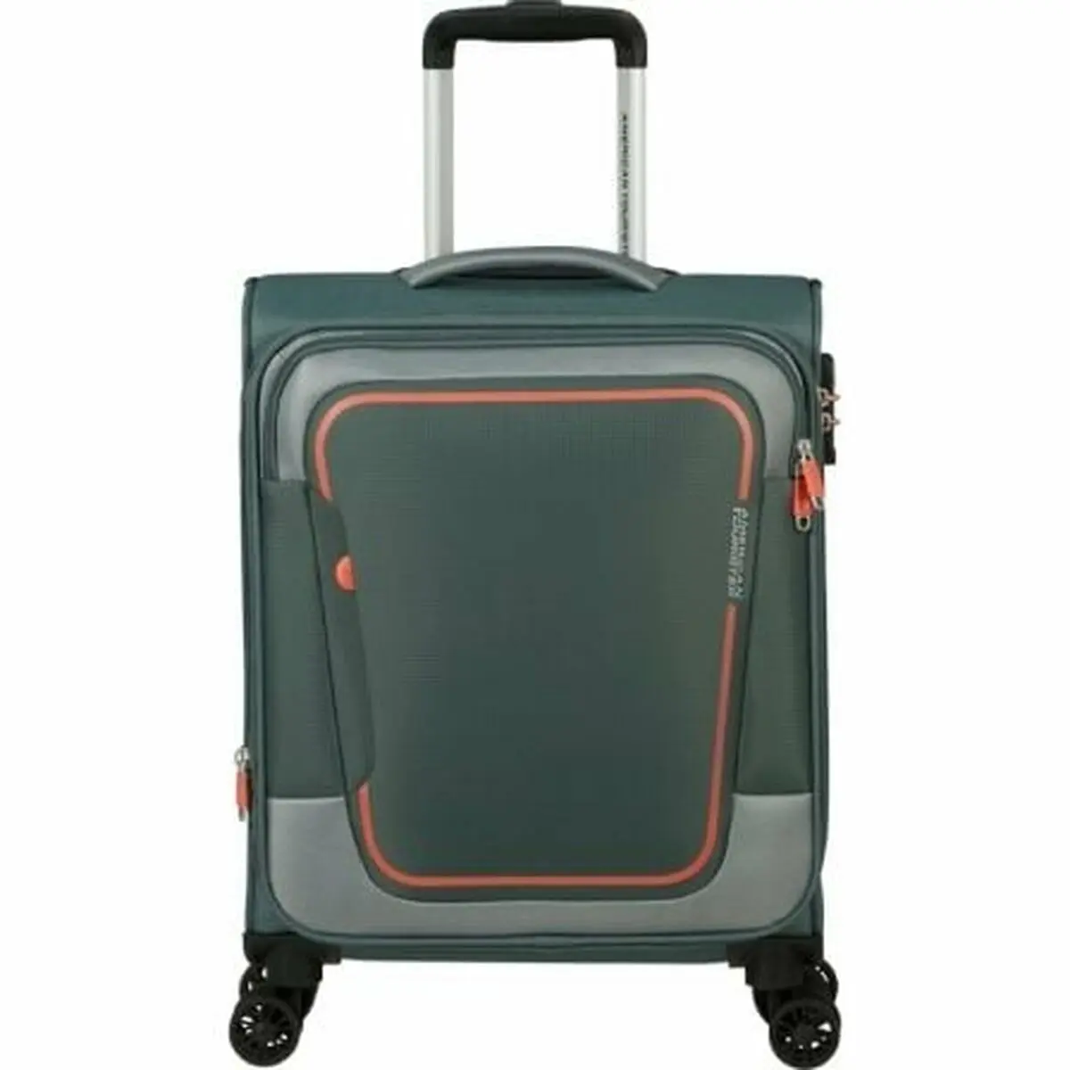 Bagaglio a Mano American Tourister Pulsonic Spinner Verde 43,5 L 55 x 40 x 23 cm