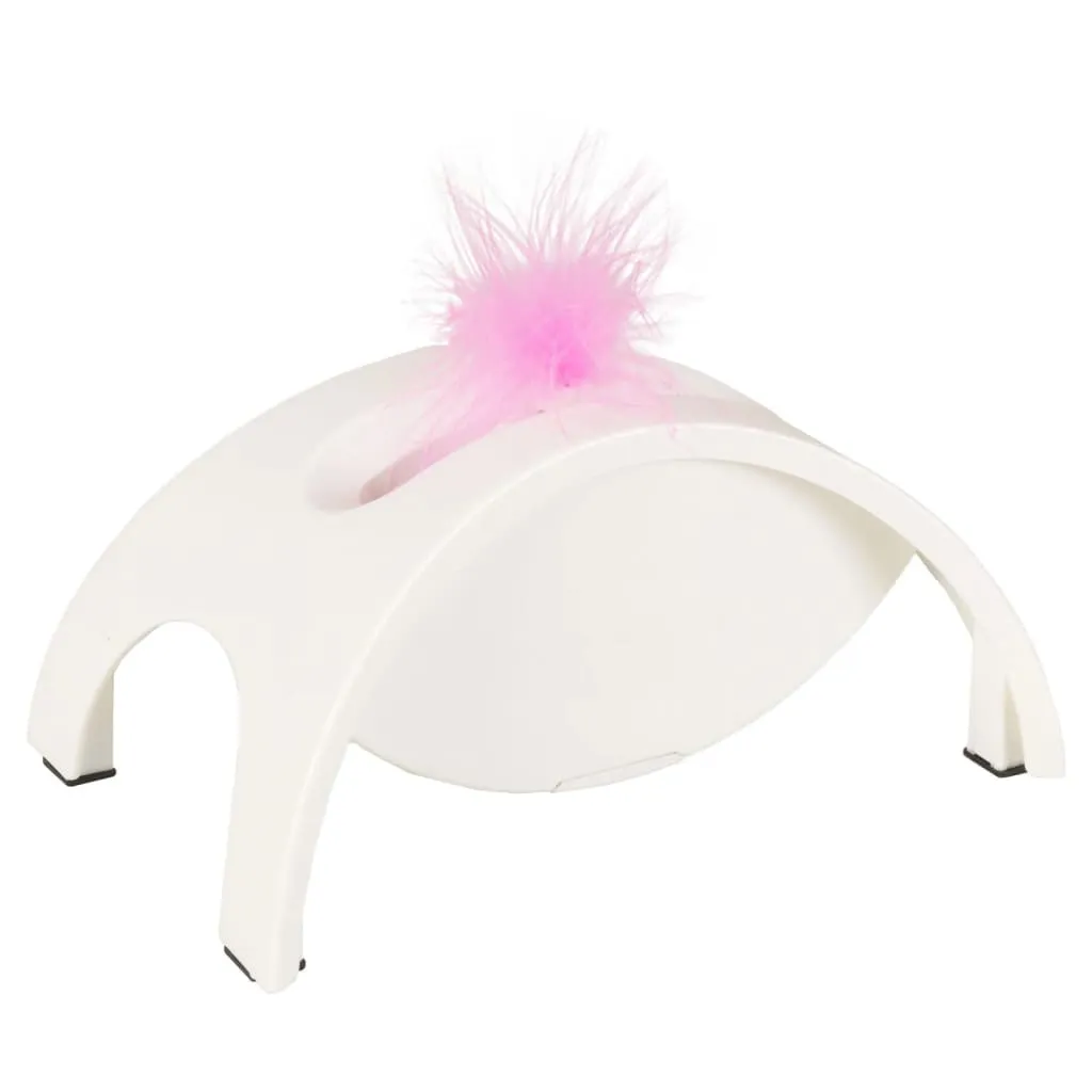 FLAMINGO Gioco per Gatti Crazy Bridge 19x12x9 cm Bianco