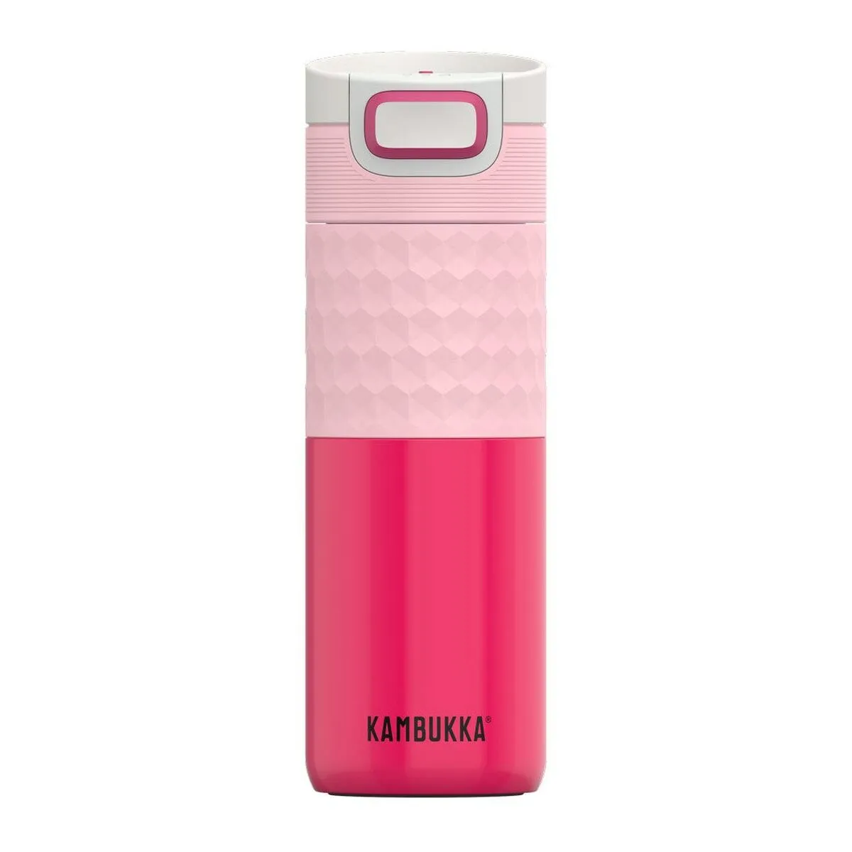 Tazza Thermos con Coperchio Kambukka Etna Grip Diva Rosa Acciaio inossidabile 500 ml