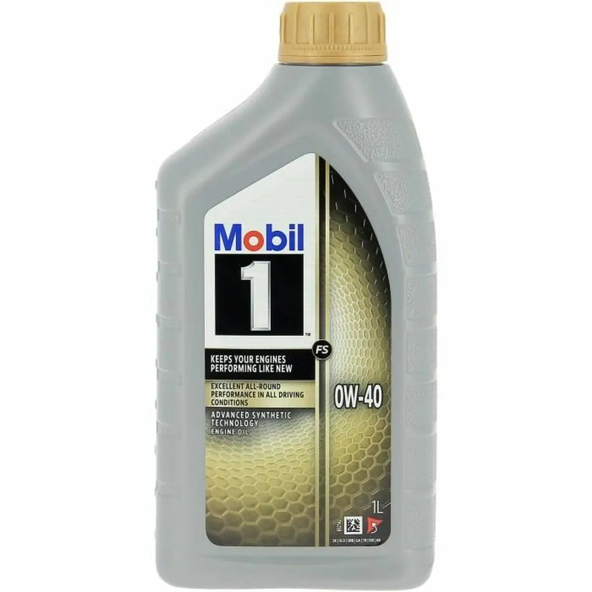 Olio per Motore Auto Mobil 0W-40 FS 0w40 1 L