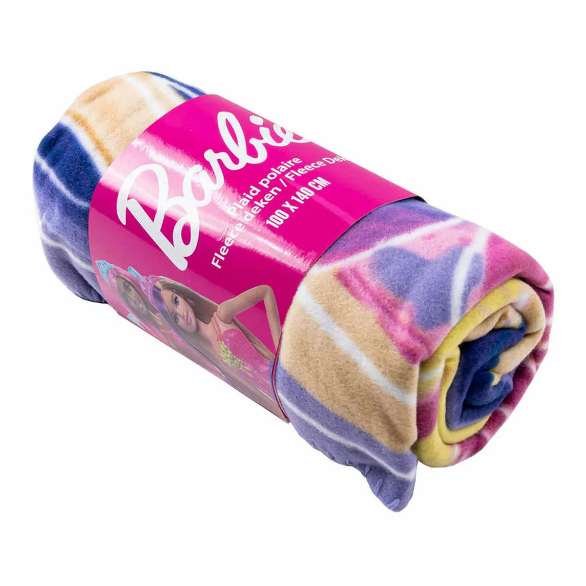 Coperta Barbie Maglia in Pile 100 x 140 cm