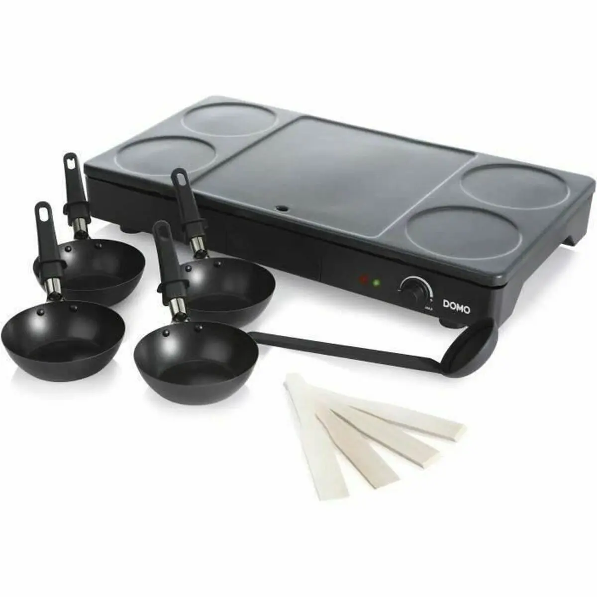 Piastra da Cucina DOMO DO8712W noir 1000 W