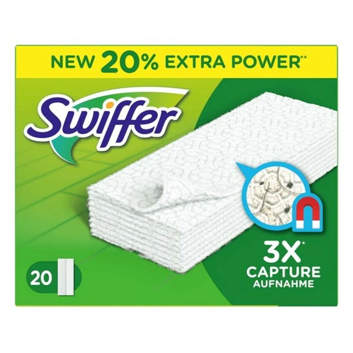 Ricambio per Mocio Swiffer Mopa Polvo Asciutto (20 Unità) (20 uds)