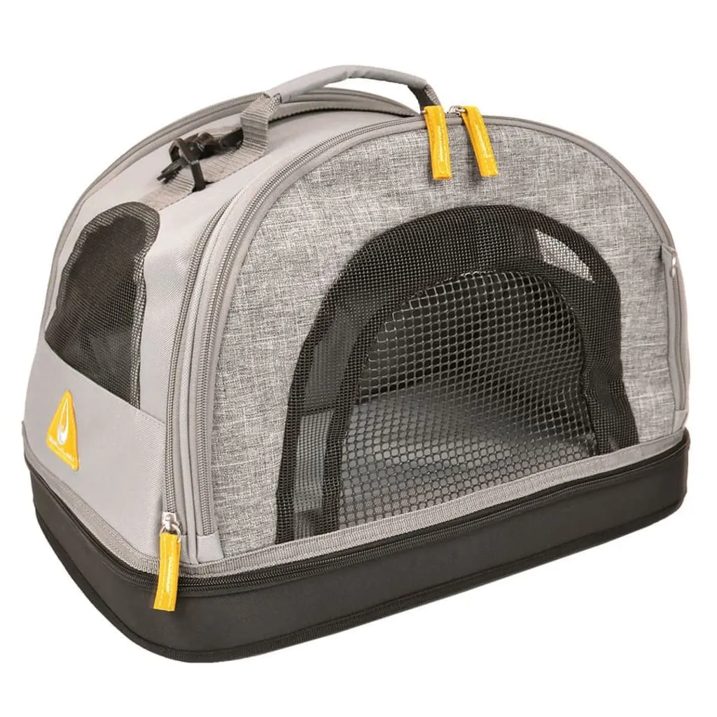 Duvoplus Trasportino per Animali 3-in-1 Promenade Grigio