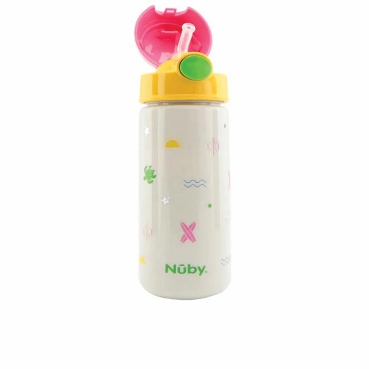 Bicchiere di Apprendimento Nûby Taza Surf 540 ml Rosa