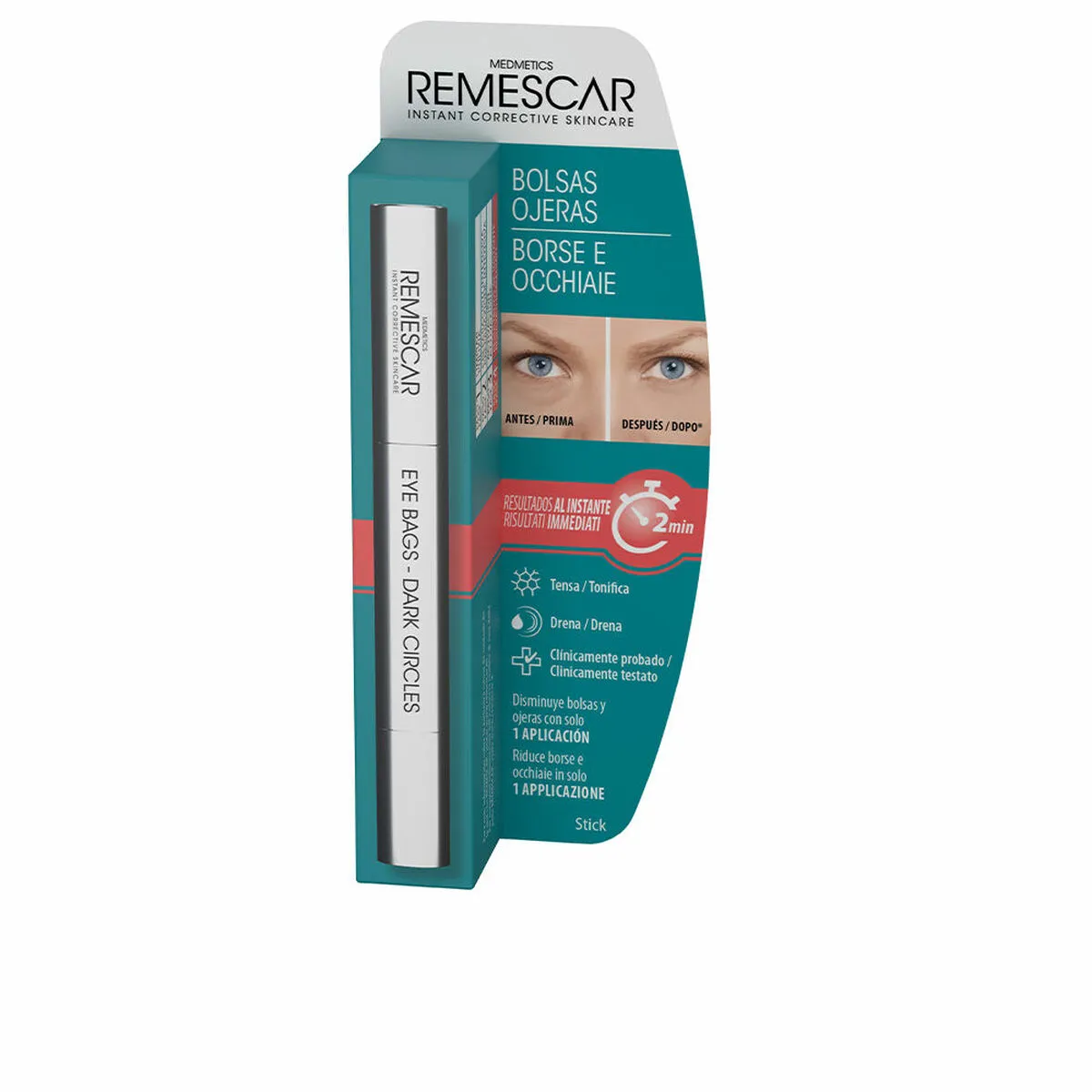 Anti-occhiaie Remescar Bolsas Y Ojeras Stick Siero 4 ml