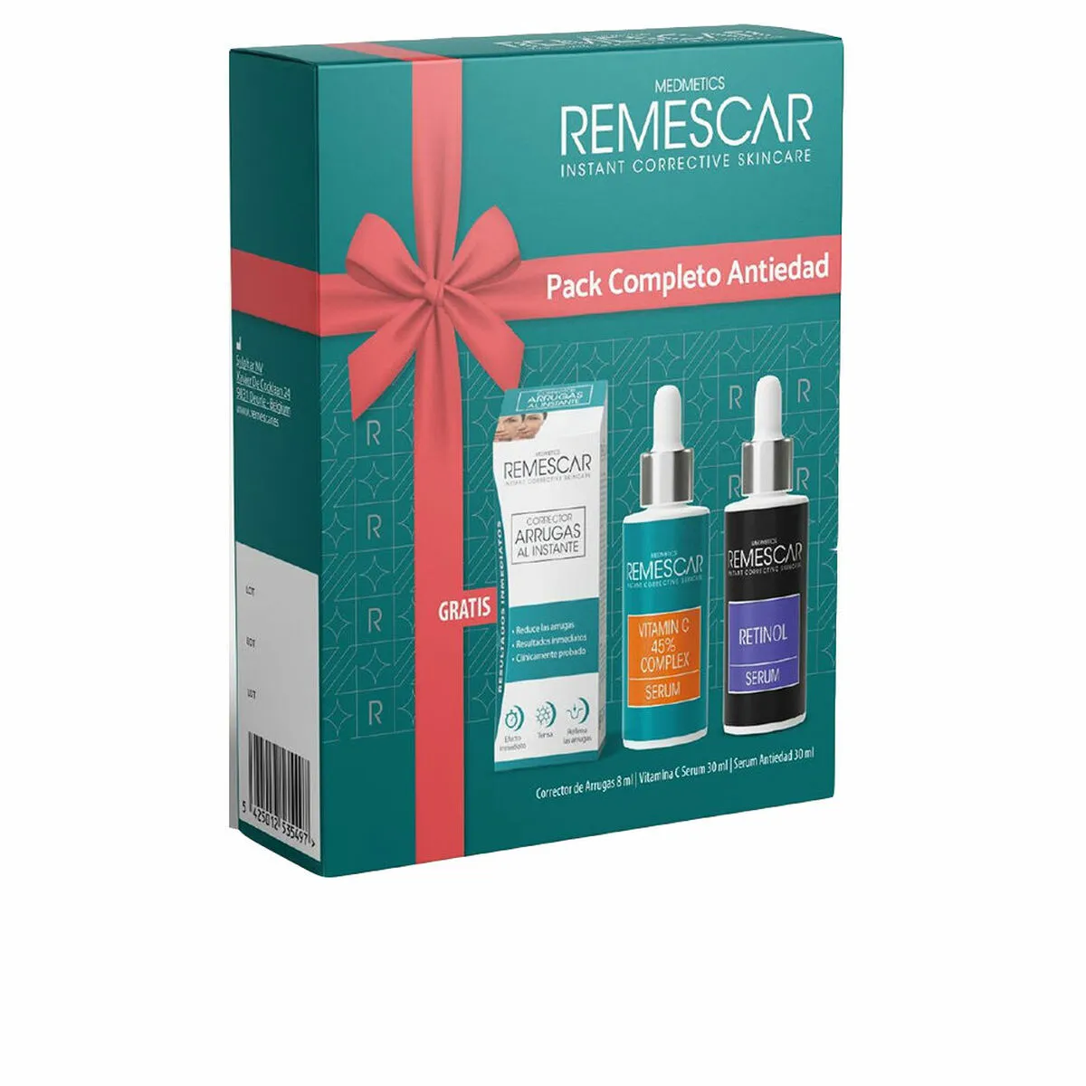 Set Cosmetica Unisex Remescar Antietà 3 Pezzi