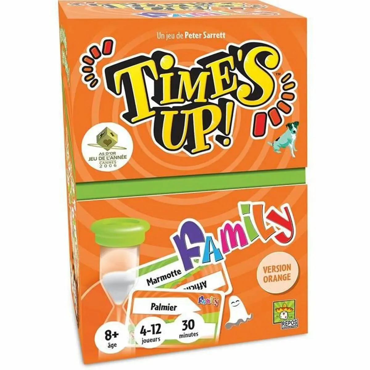 Gioco di domande e risposte Asmodee Time's Up Family - Orange Version (FR)